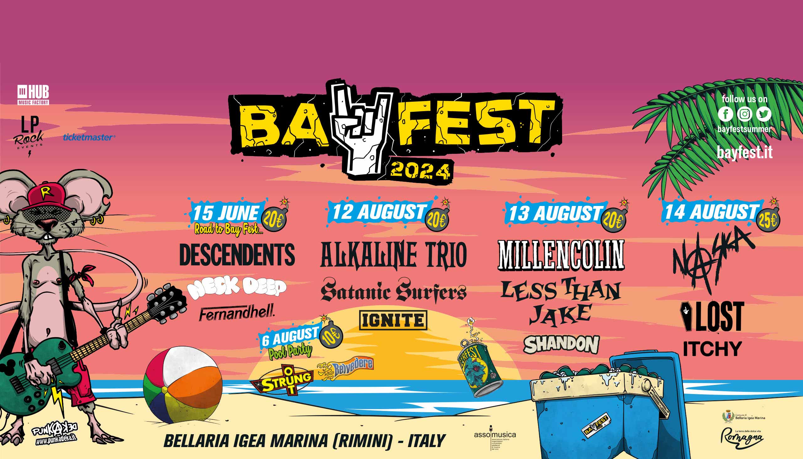 Bay Fest 2024 line-up completa homepage